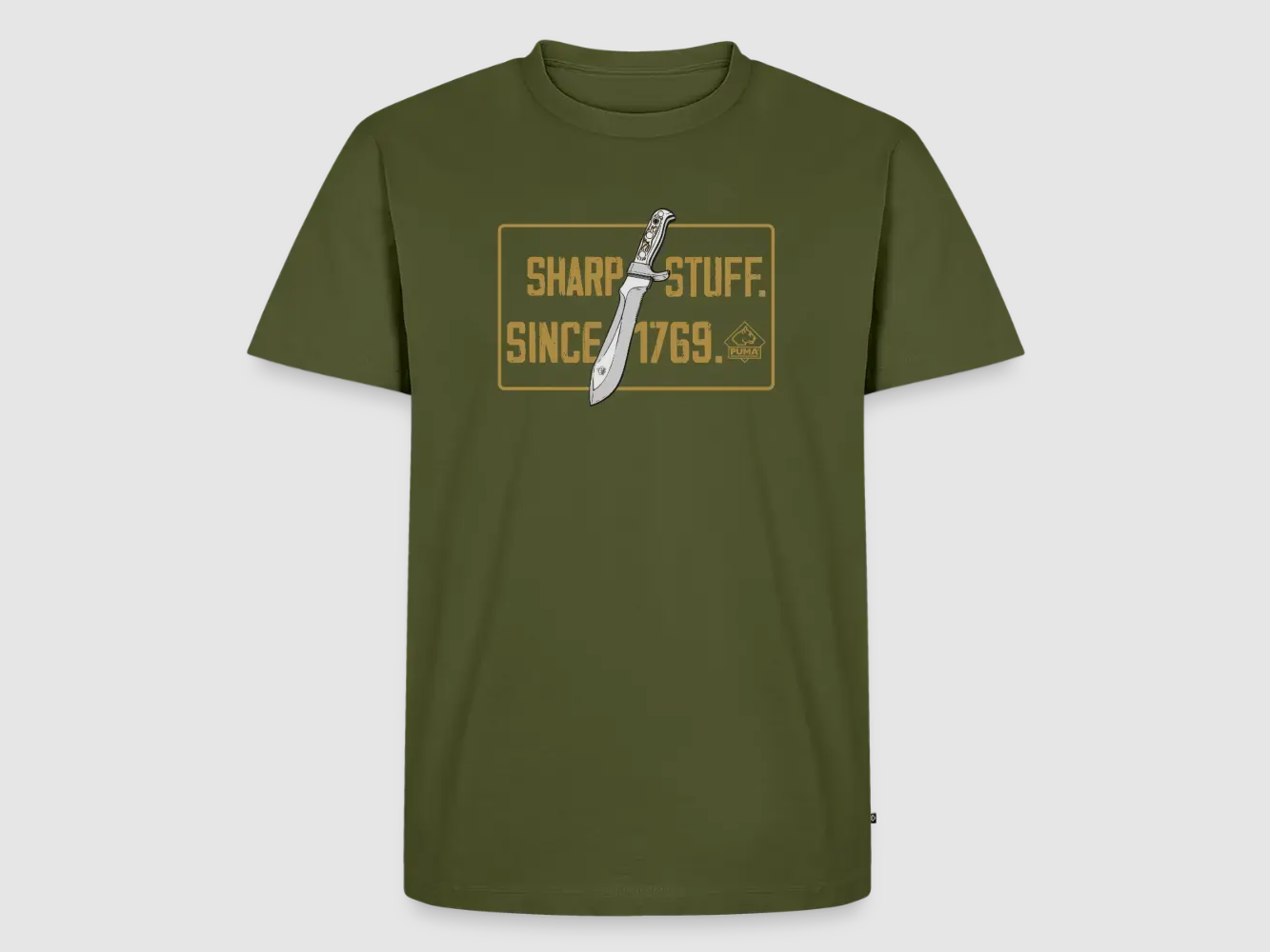 PUMA Męska Premium Koszulka "Sharp stuff since 1769 Gold", zdjęcie 15 z 31