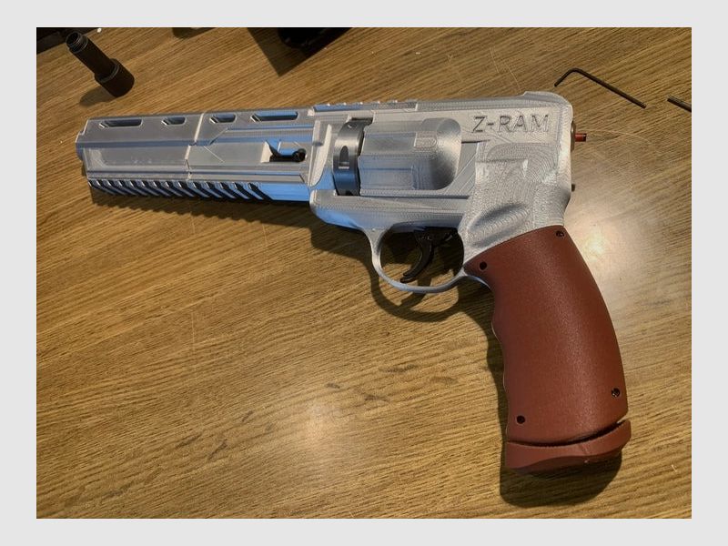 Z-RAM KOSTENLOS SILBER ZDR50 KOMPLETTPAKET FÜR HDR50 (34 JOULE 12G CO2)