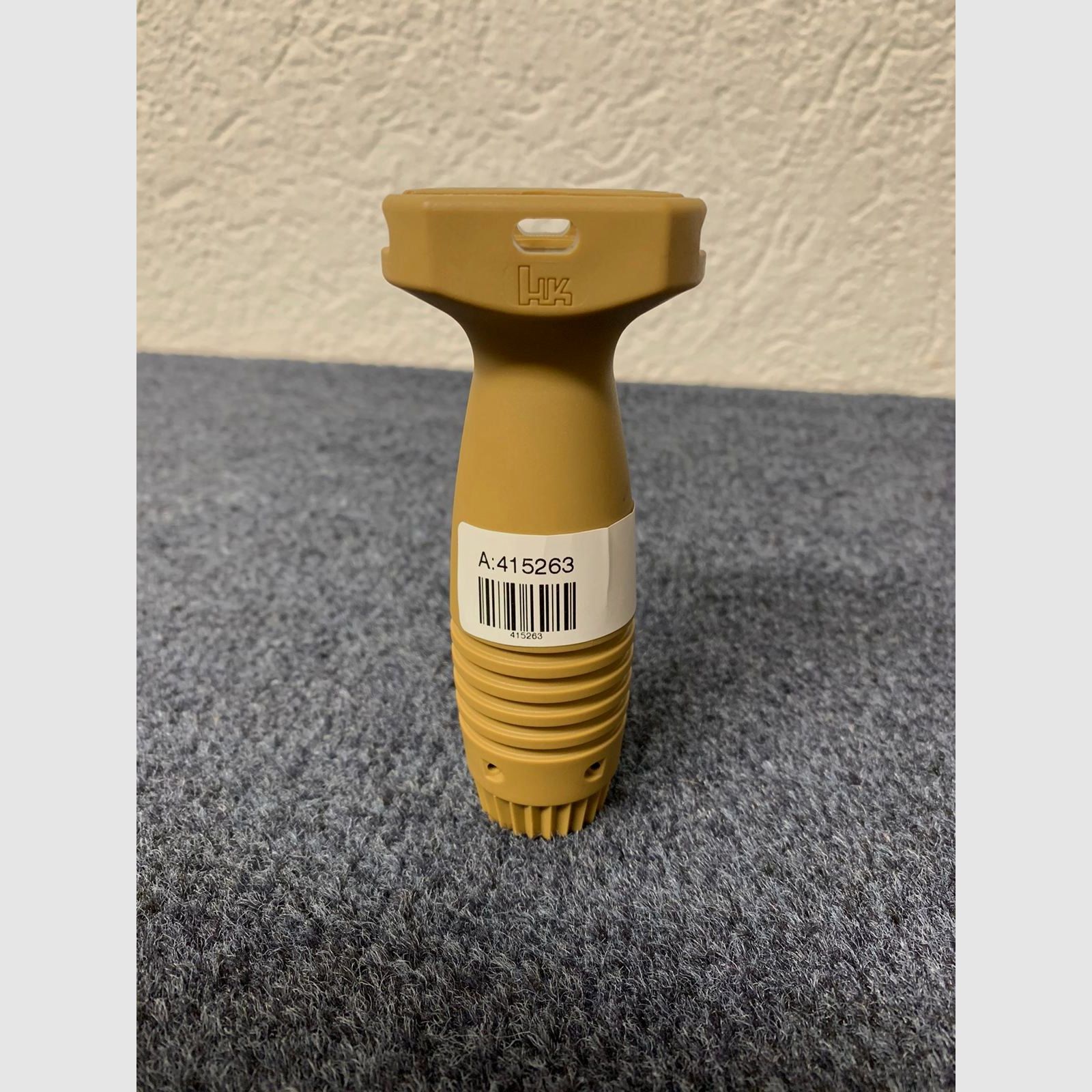 HK storm grip with insert for LM/LLM switch sand color / RAL8000 - NEW - Heckler & Koch Mr223 Mr308 G28 G95k KSK