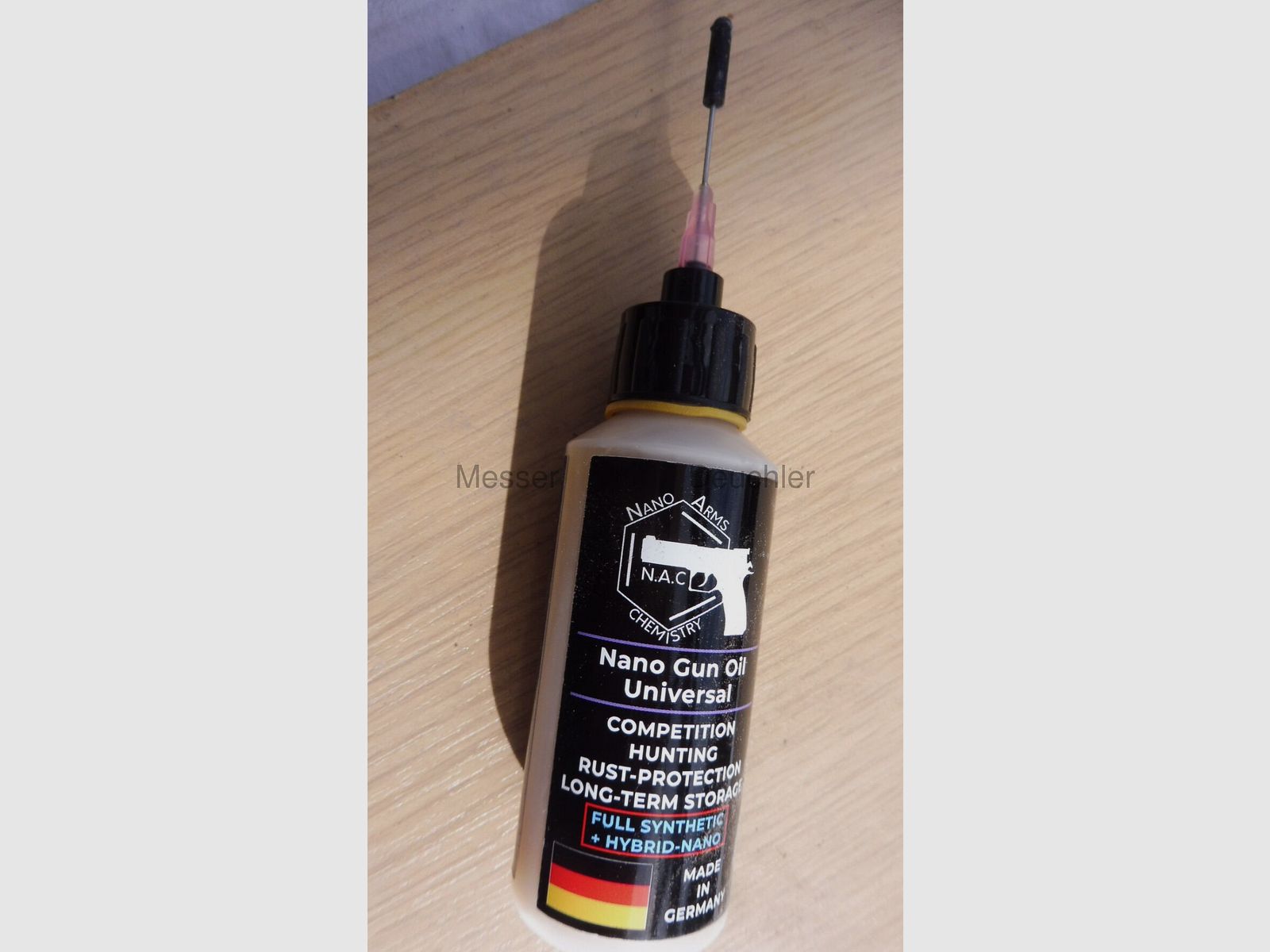 <Nano Gun Oil Universeel van Nano Arms Chemistry.