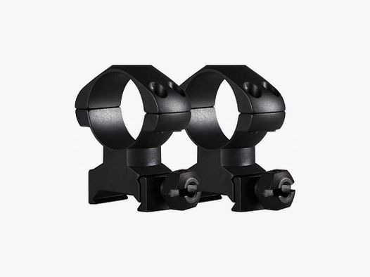 Hawke Precision Steel Ring Mount Weaver Ø25,4 mm High 2 St. Höhe 14 mm