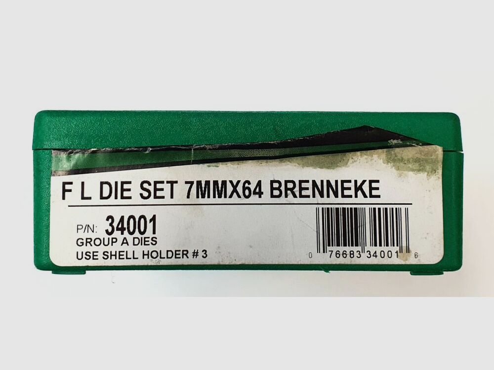 Boîte de matrices de rechargement RCBS P/N 34001