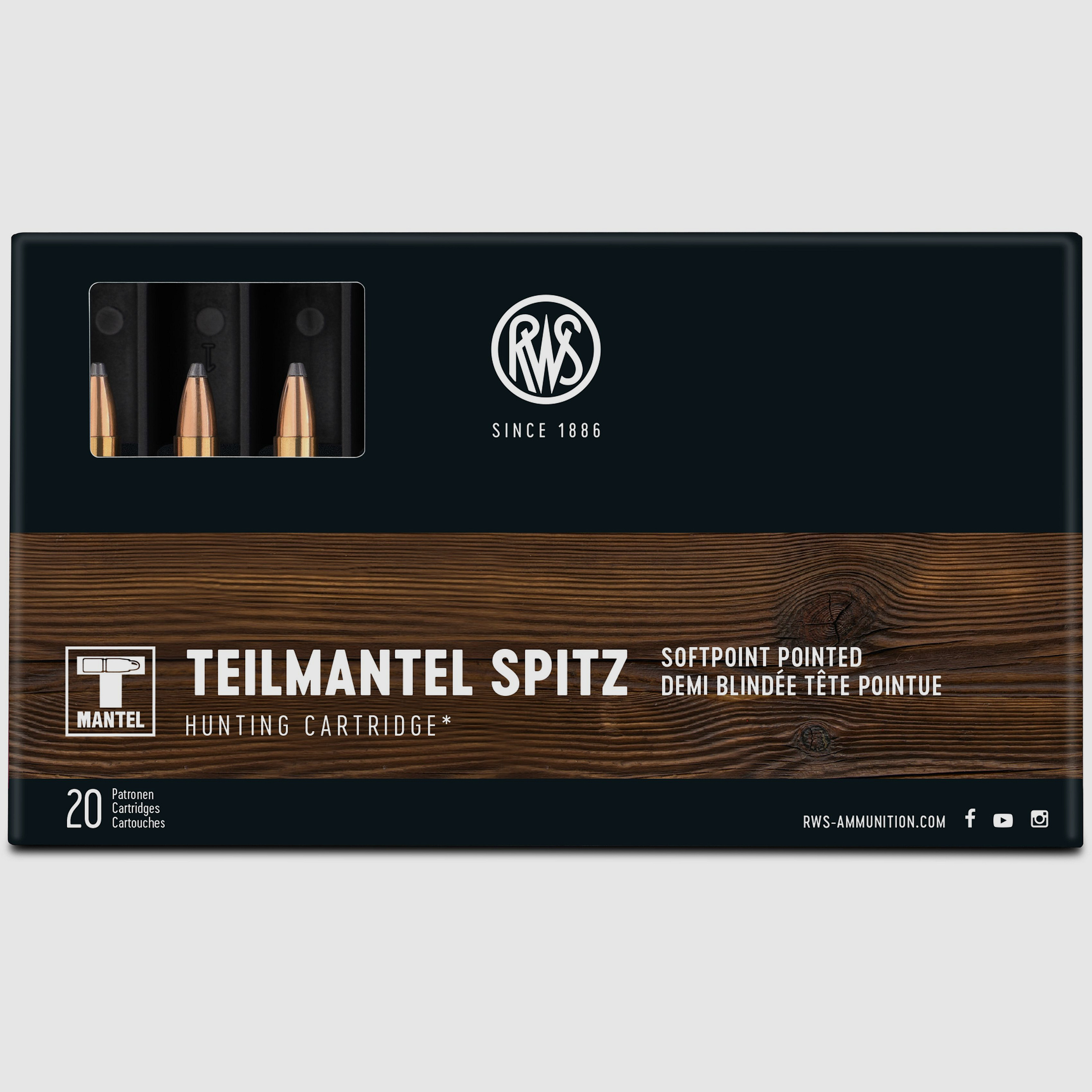 RWS 5,6x50R Mag. TMS 3,24g