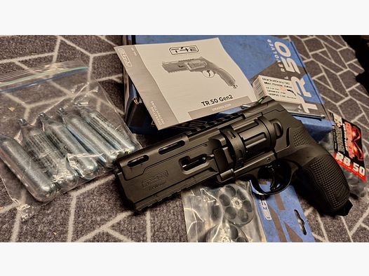 HDR50 Gen2 Revolver Co2 cal .50 - Premiumkit - Neu!