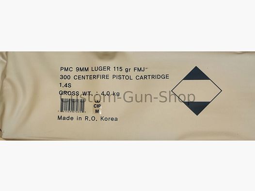 PMC Battelpack 115gr FMJ