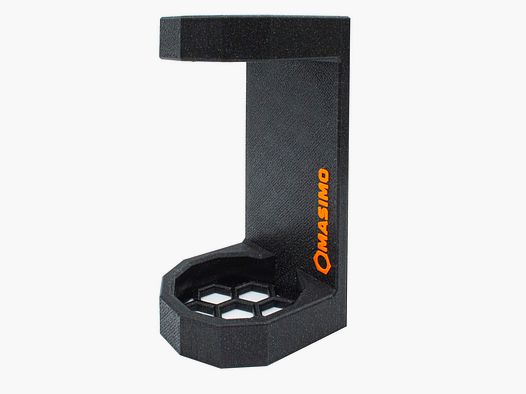 Soporte de silenciador magnético MASIMO 2425919 tamaño XL hasta Ø 65 mm negro