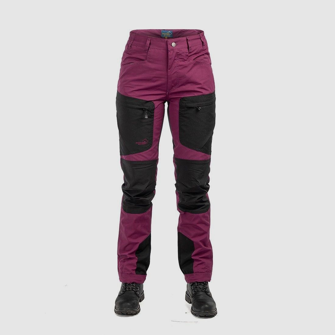 Arrak Outdoor Active Stretch Hose Damen Lang Fuchsia - 42L