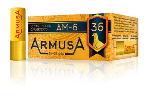 Armusa AM-6 Flintenpatronen 36G