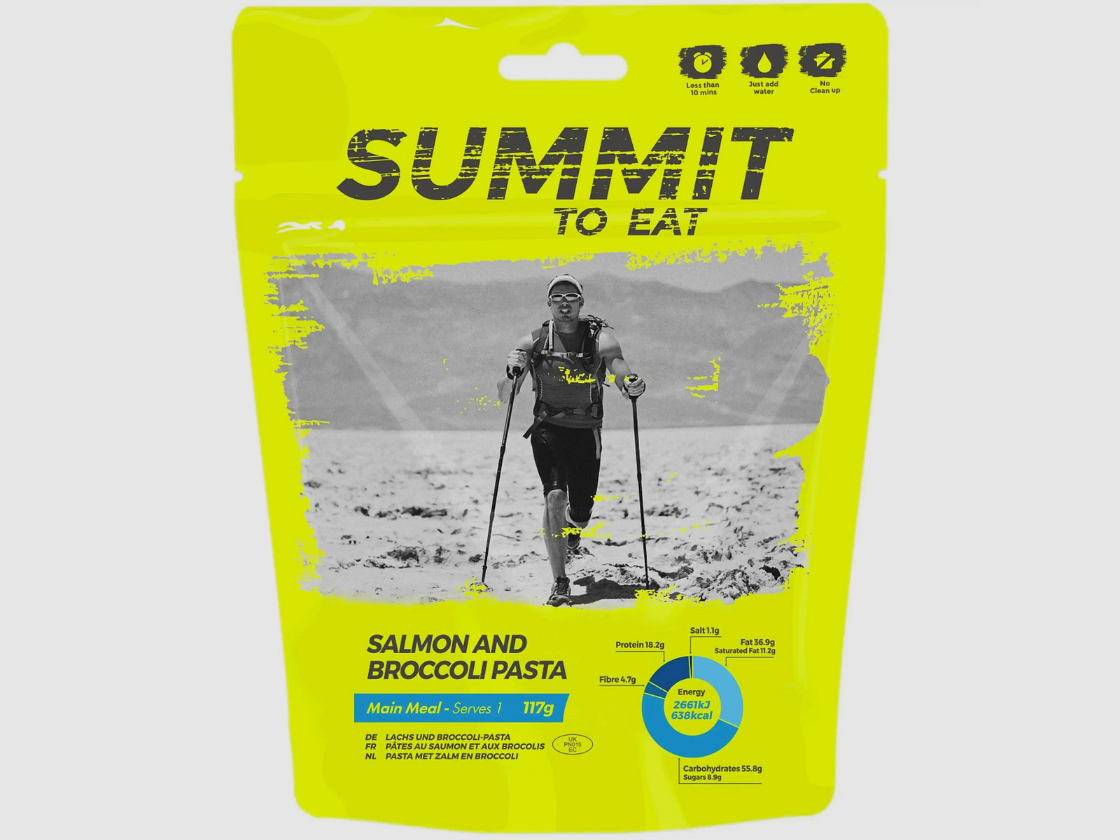 Summit To Eat Salmon and Broccoli Pasta