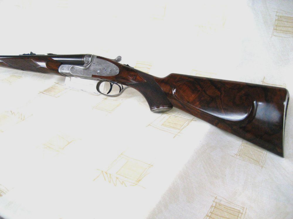 Ziegenhahn & Sohn, cerradura lateral, rifle doble de gran caza Big Five