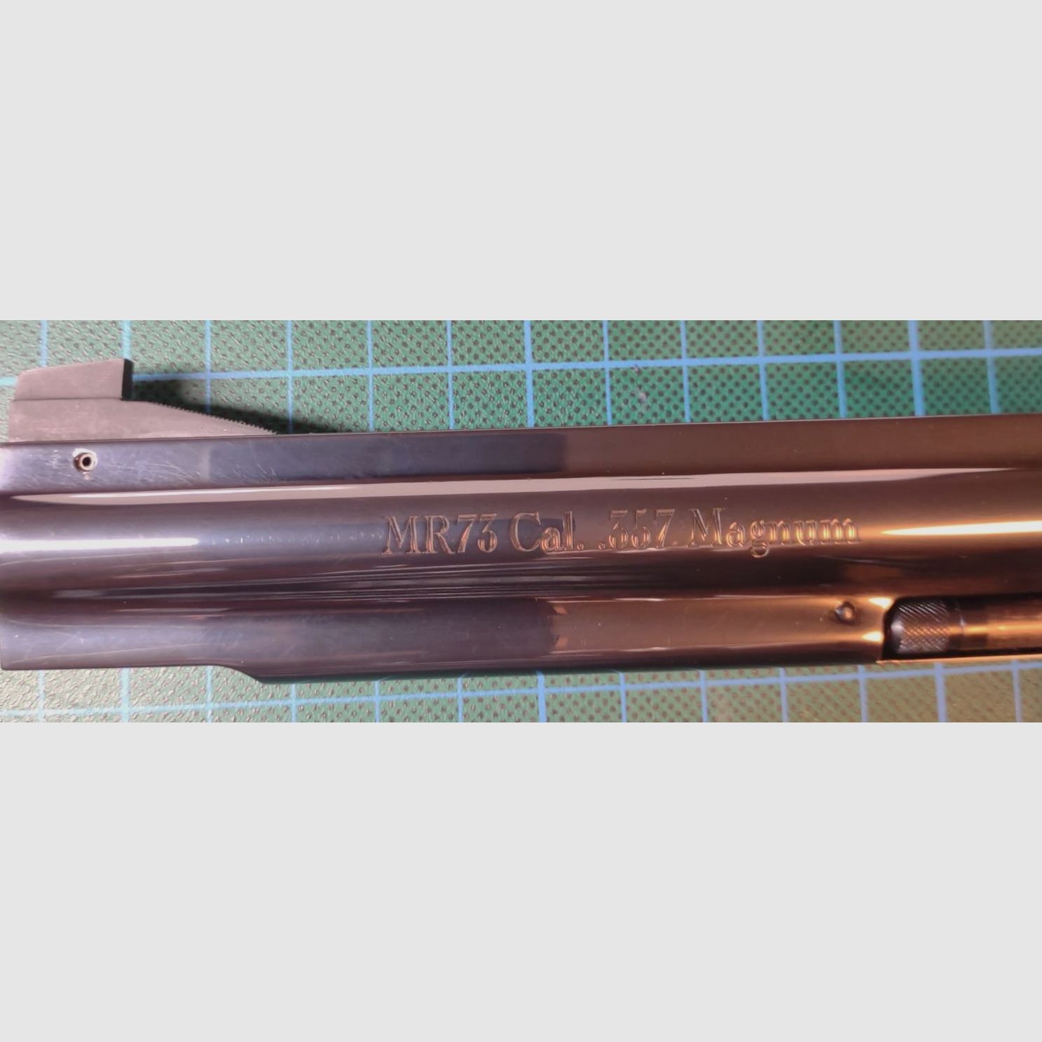 revólver Manurhin MR 73 bien cuidado, usado