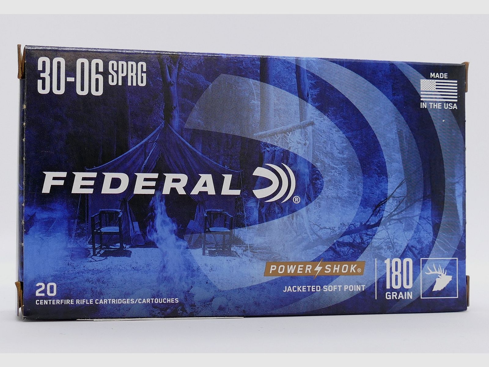 Federal .30-06 Power Shok TM 9.7g/150gr rifle cartridges