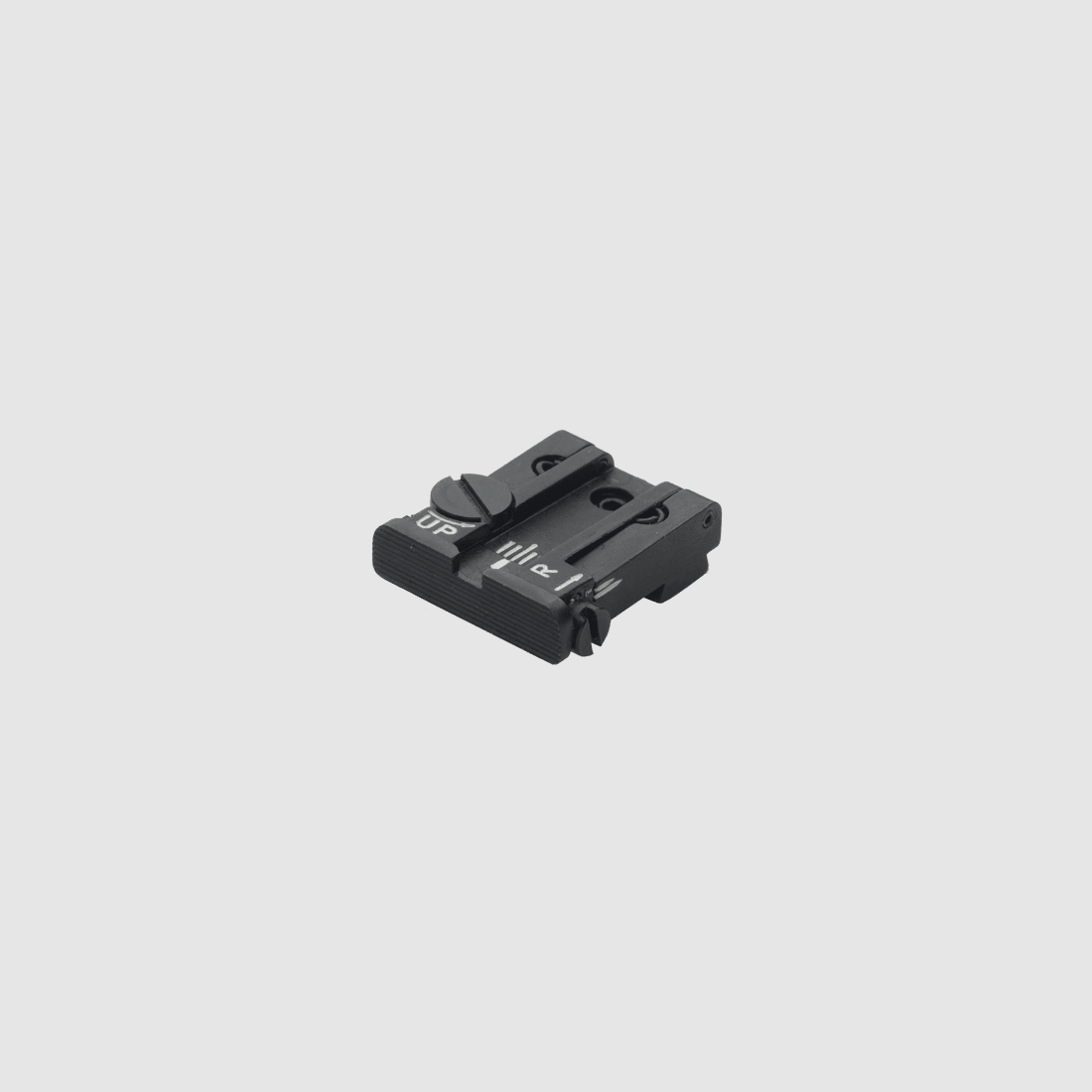 LPA Mikrometer-Visier TPU für Glock-Pistolen ohne Korn