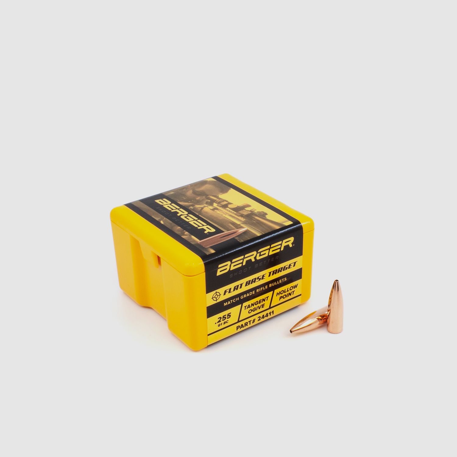 Proiettile Berger 6mm/.243 FB Target 68GR 1000 pezzi
