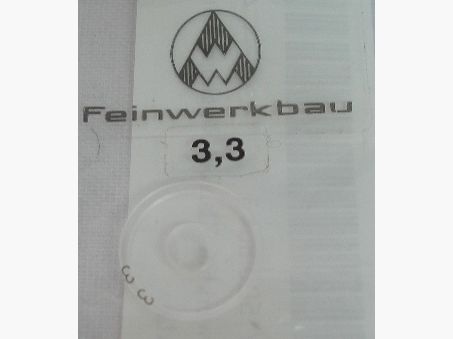 Ringkorn 3,3mm - glasklar, klein