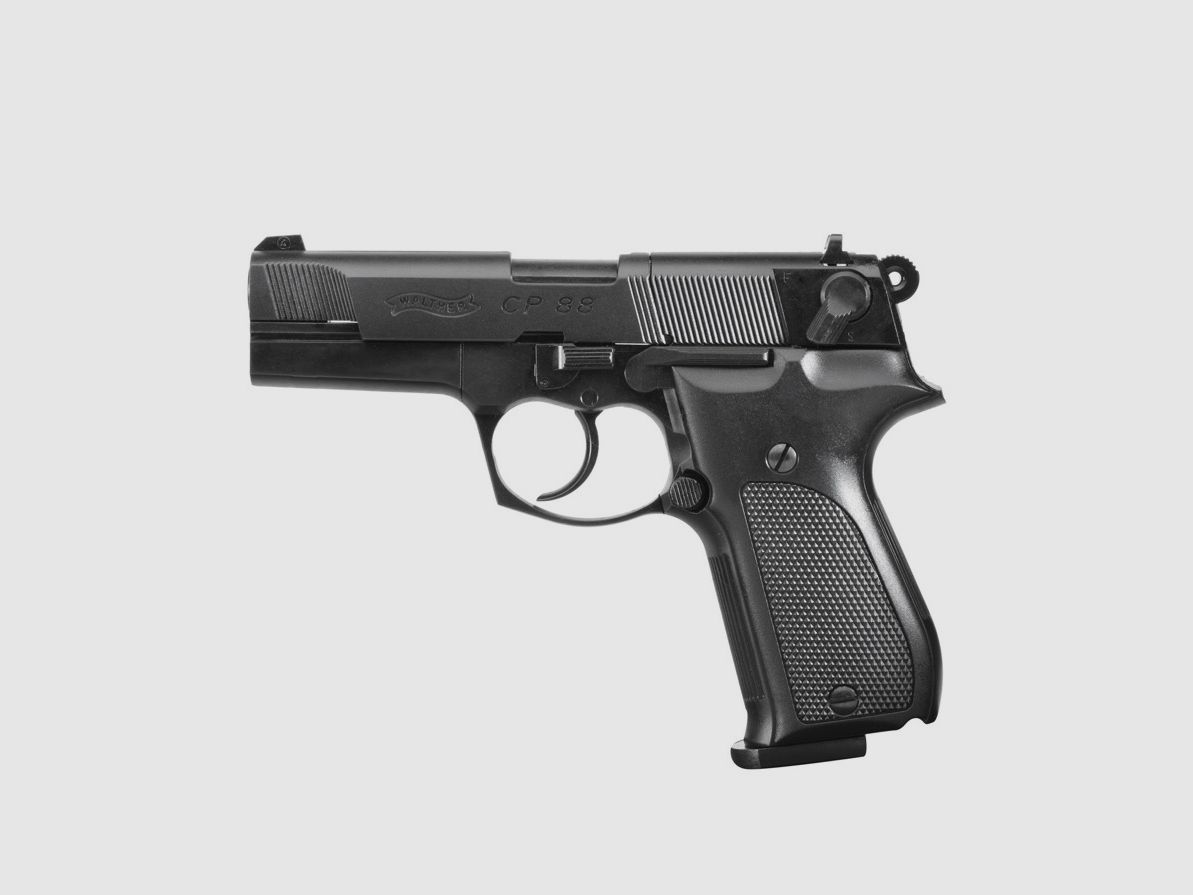 Walther CP88 4 Zoll CO2 Luftpistole brüniert NEU
