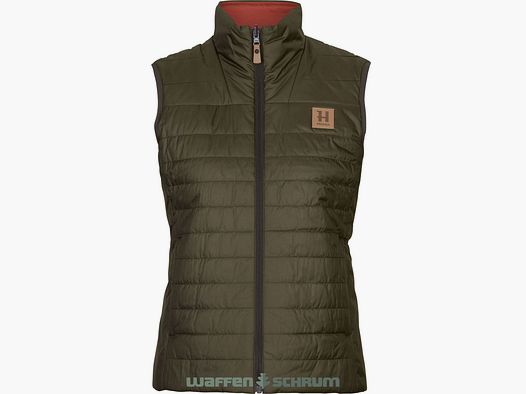 Härkila padded vest Kalix HSP Willow Green/ Arabian Spice