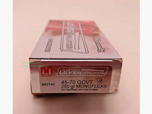 Hornady / USA Büchsenpatronen .45-70Gov