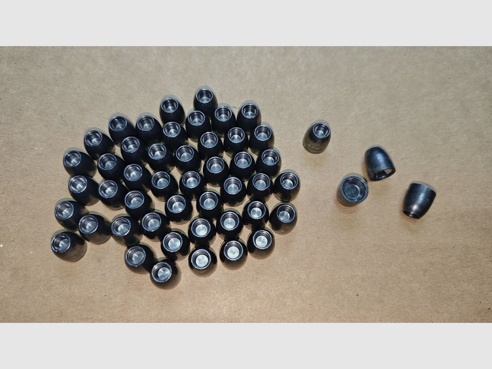 50 pcs slugs bullets for AEA Challenger Megalodon .50 .495 hollow point bullets, image 1 of 2