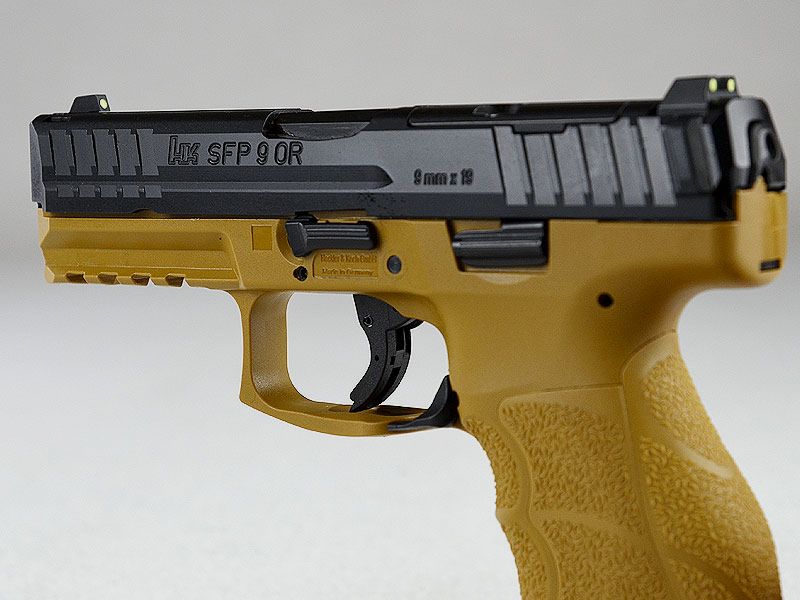Heckler & Koch SFP9 OR (Optic Ready) Negro, PADDLE
