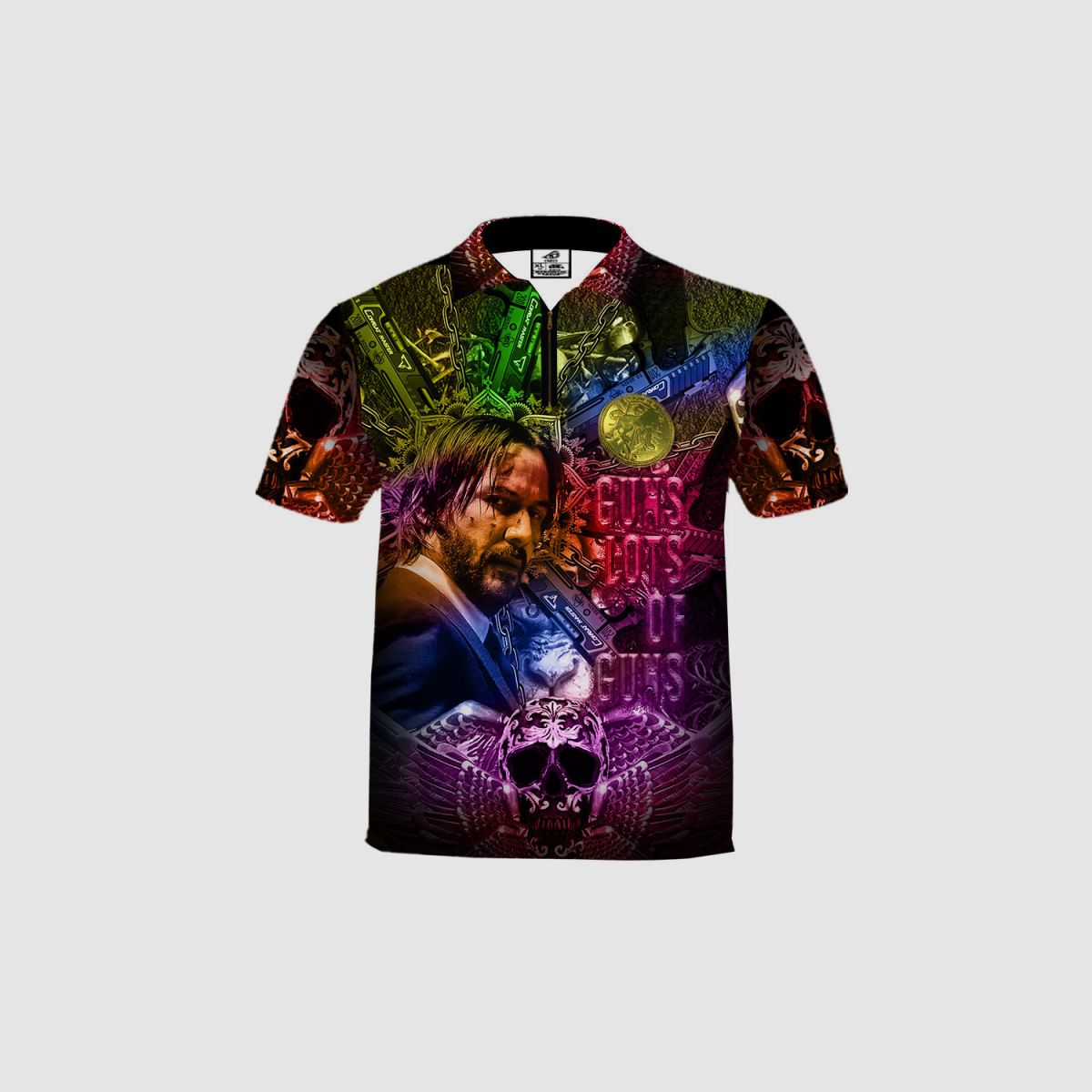 DED John Wick T-Shirt, Größe: 5XL, Bekleidungsart: Damen, Bild 1 von 3