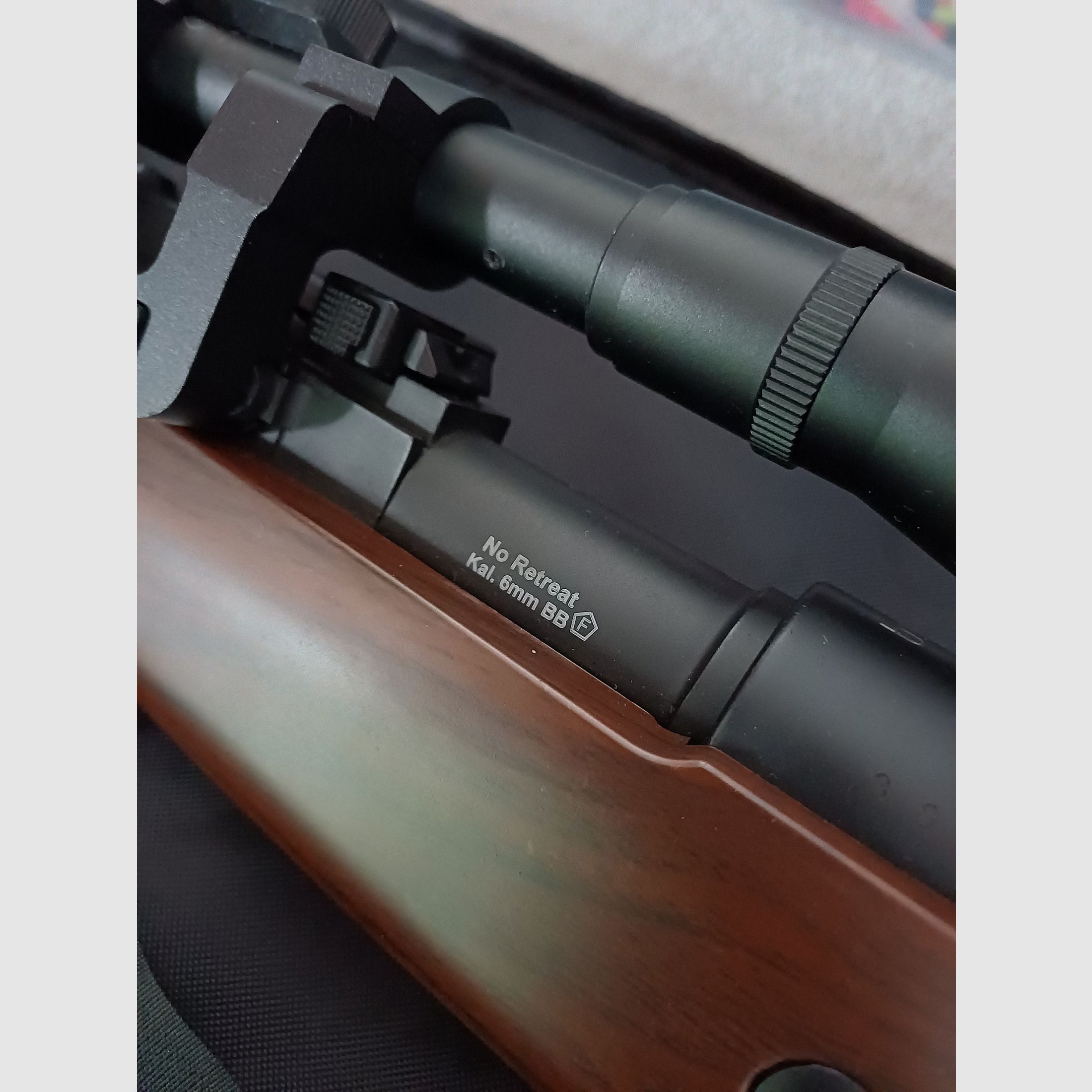 Airsoft, Sniper , K98 Bundle Visier , Tasche und BBS 