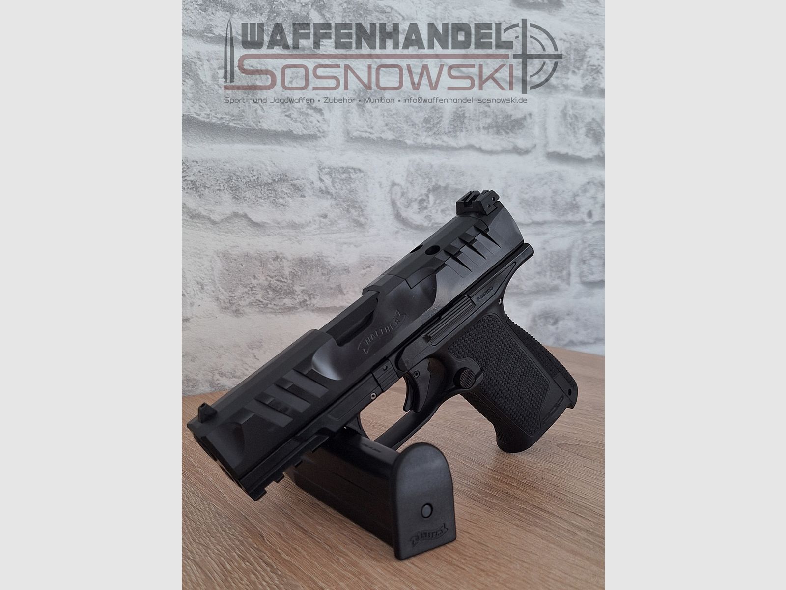 Pistola Walther PDP F-Serie OR 4" Femenina 9mm Luger