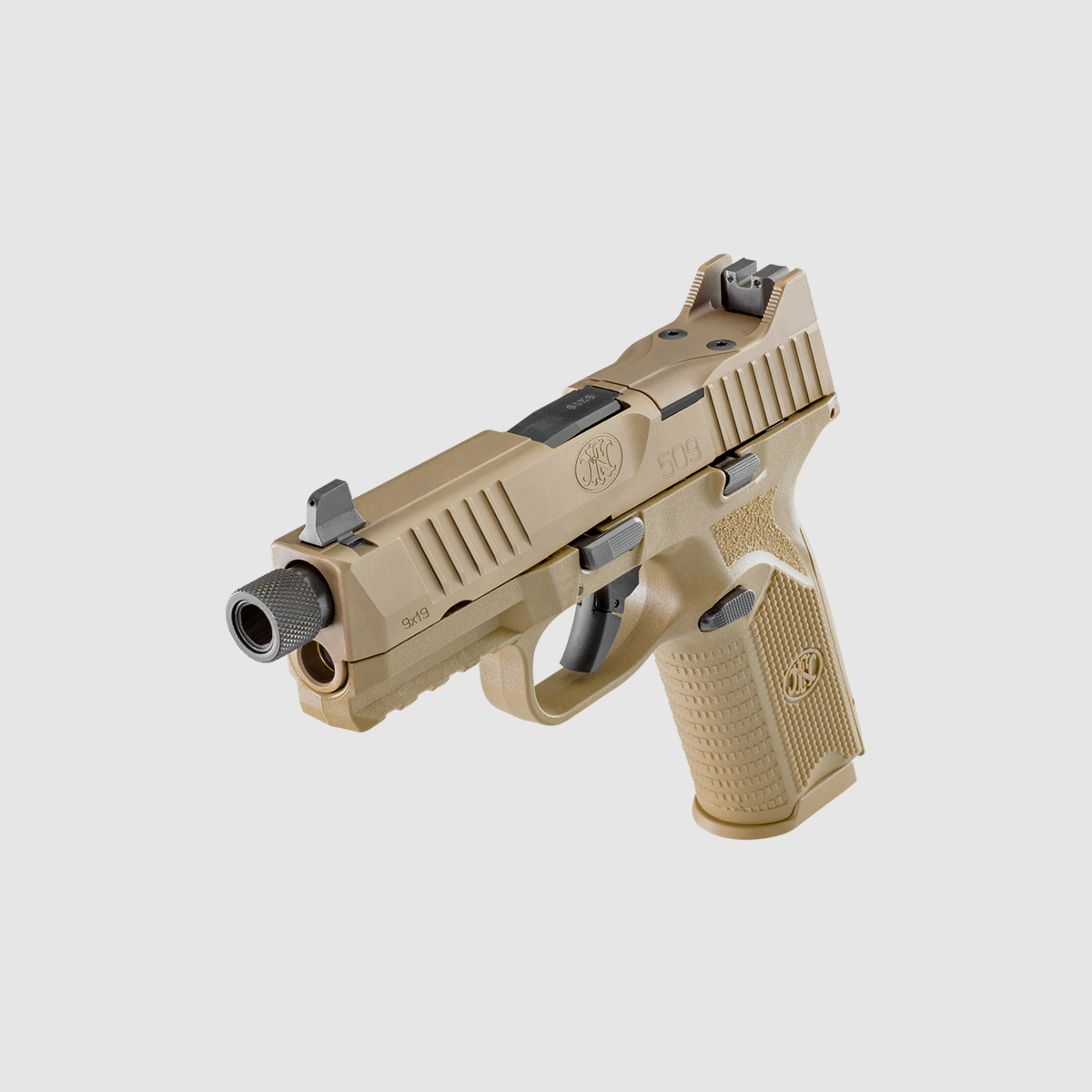 FN – pistolet / FN 509T / BI / NMS / FDE/FDE / NDS / 2×17 / 9mm, zdjęcie 3 z 4