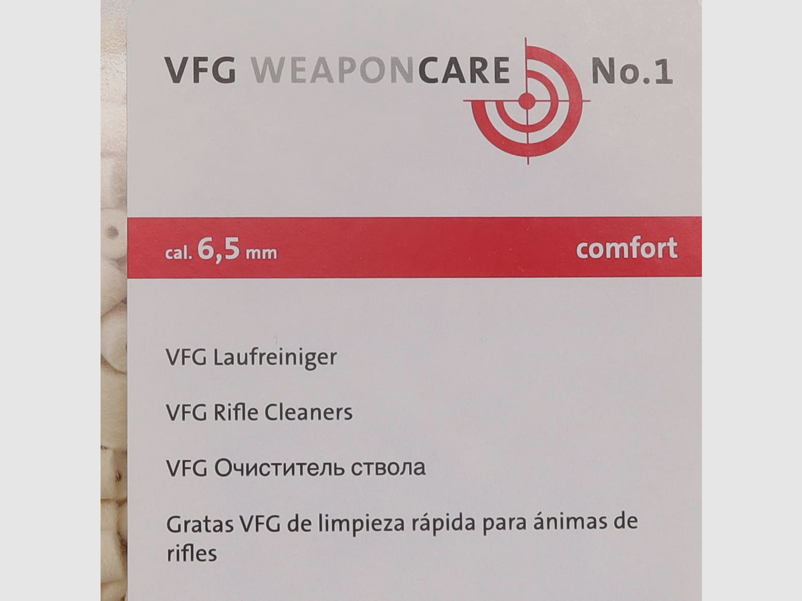 VFG Laufreiniger ''Comfort'' - 6,5mm (50Stk.)