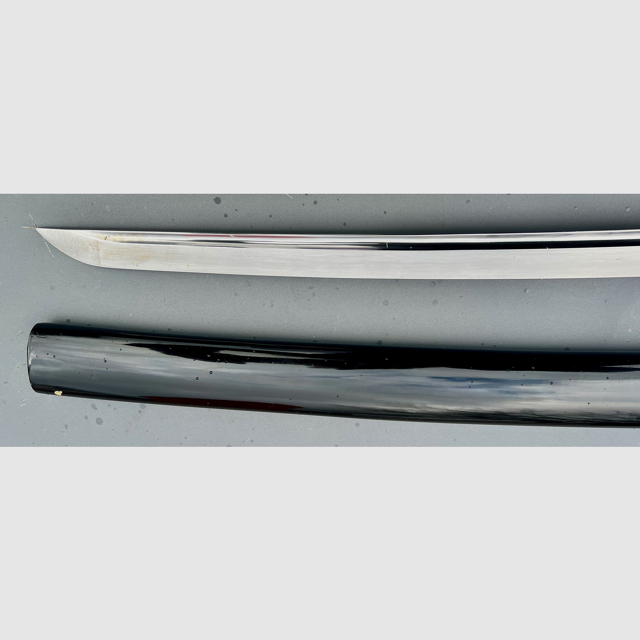 Dernière légende Mikusa 4000 Katana — 73 cm Nagasa / lame différentiée pliée / rare de collection (pas Hanwei / Paul Chen Cold Steel Tozando Nosyudo Minosaka Kaneie Yoshindo Yoshihara) Bugei Citadel première Oni Forge, image 5 sur 10