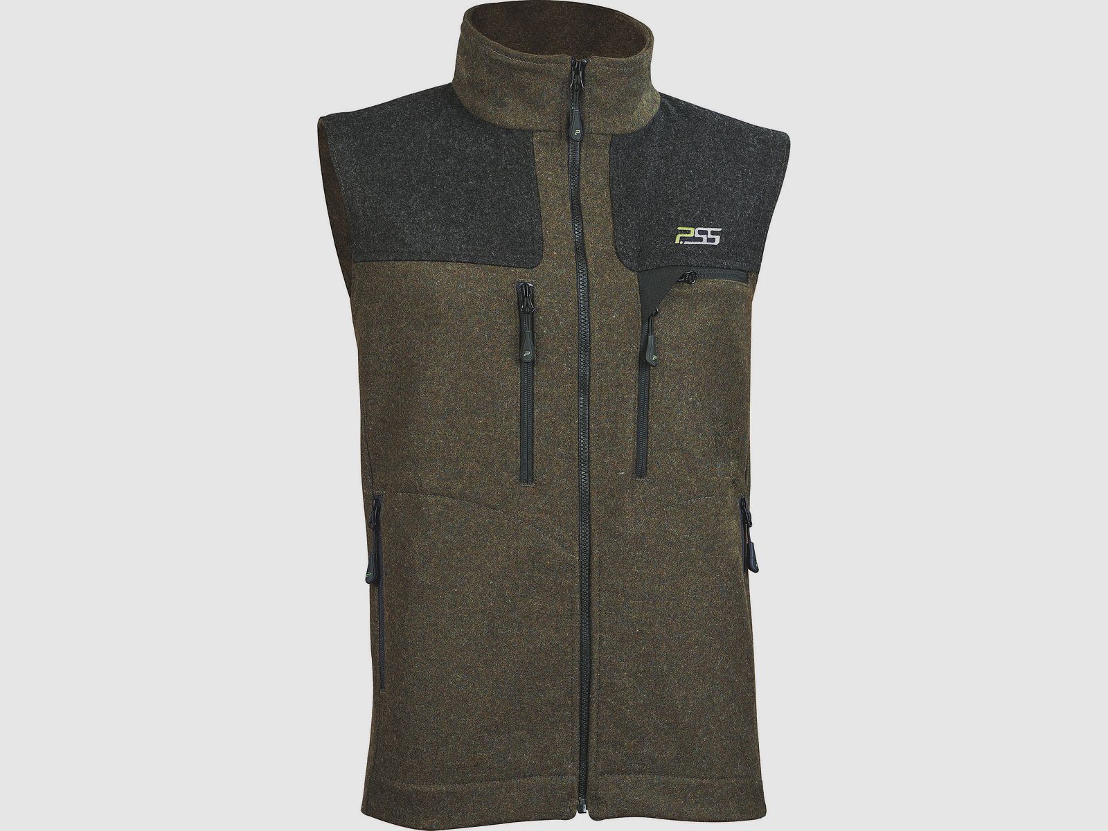 PSS x-treme gilet in loden