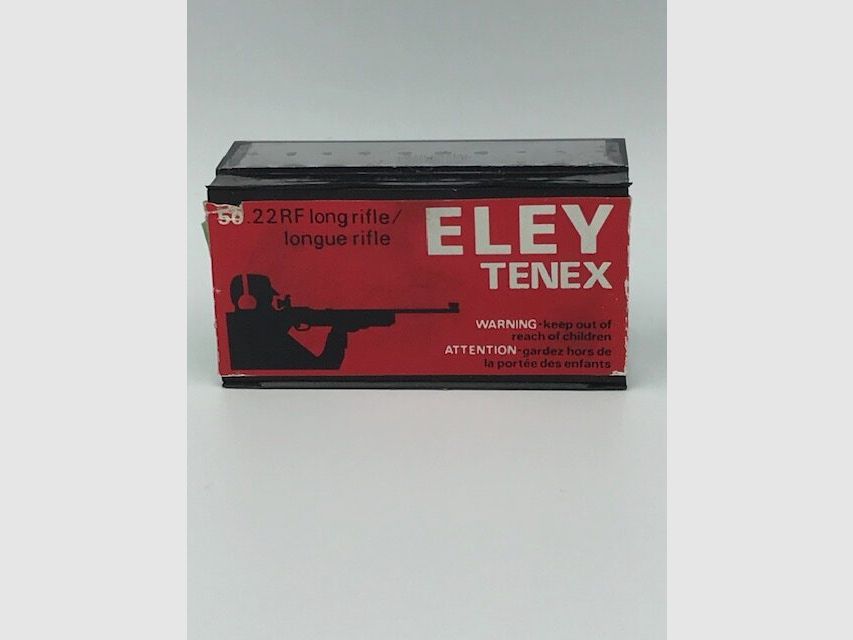ELEY Kleinkalibermunition Tenex .22 lr.