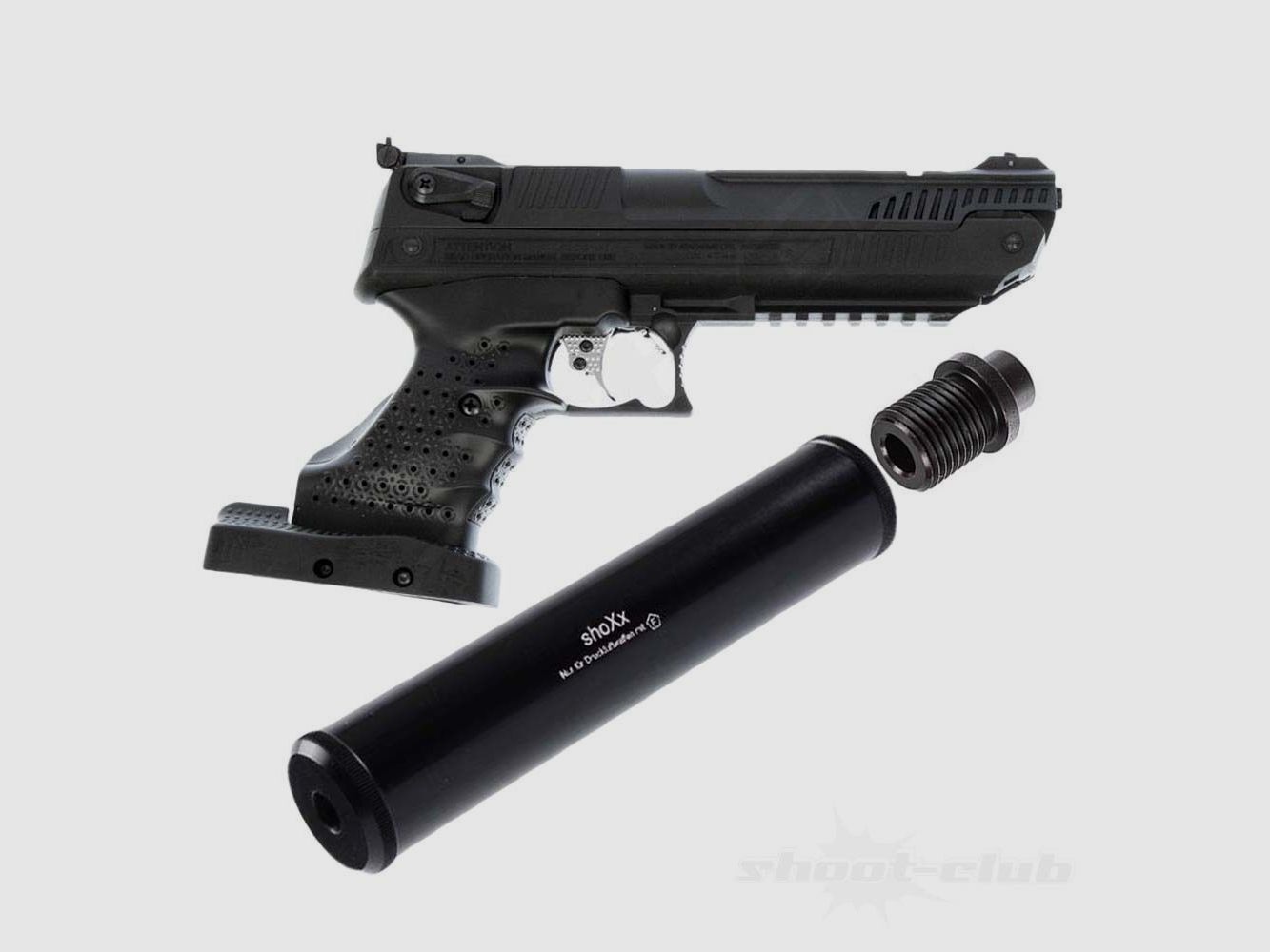 Zoraki Zoraki HP01 Set de pistolet à air 4,5mm avec silencieux