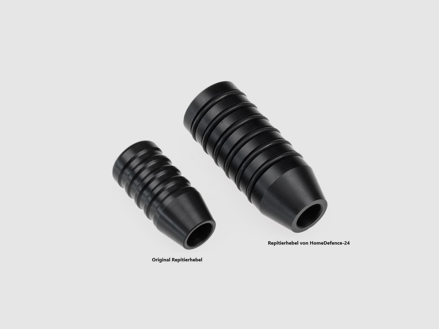 Repitier Lever | XXL | Repitierhebel | HP MAX 1 | HP MAX 2 | CNC ALU | schwarz eloxiert