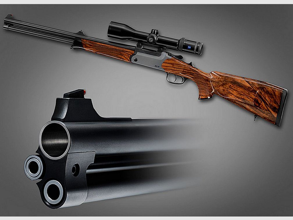 BLASER BD14 Luxus drilling 20/76-various calibers rimfire & centerfire, image 1 of 5