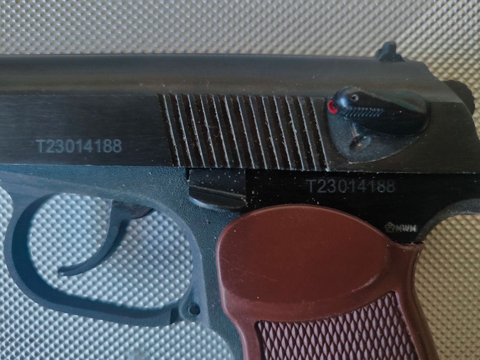 ⚠️ Achtung Plinker & Makarov Fans / Echte Rarität!! Baikal-Makarov MP- 654K Made in Russia & MDI-Braunes Leder Holster!! +1Dose 4,5mmStahlk. 