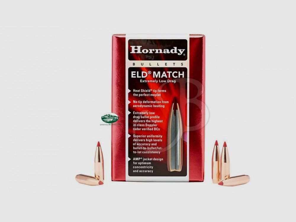 HORNADY Geschosse ELD-MATCH Kal.22 52gr. 22491