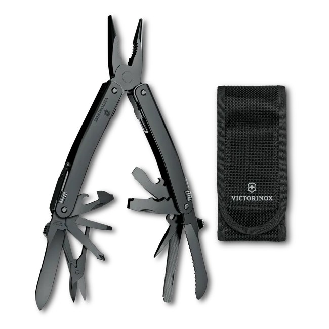 Swiss Tool Spirit MXBS Zwart Pouch Nylon, afbeelding 2 van 3