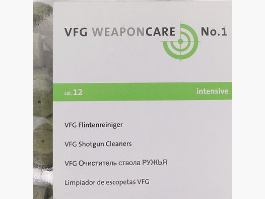 VFG Laufreiniger ''Intensive'' - Kal. 12 (25Stk.)