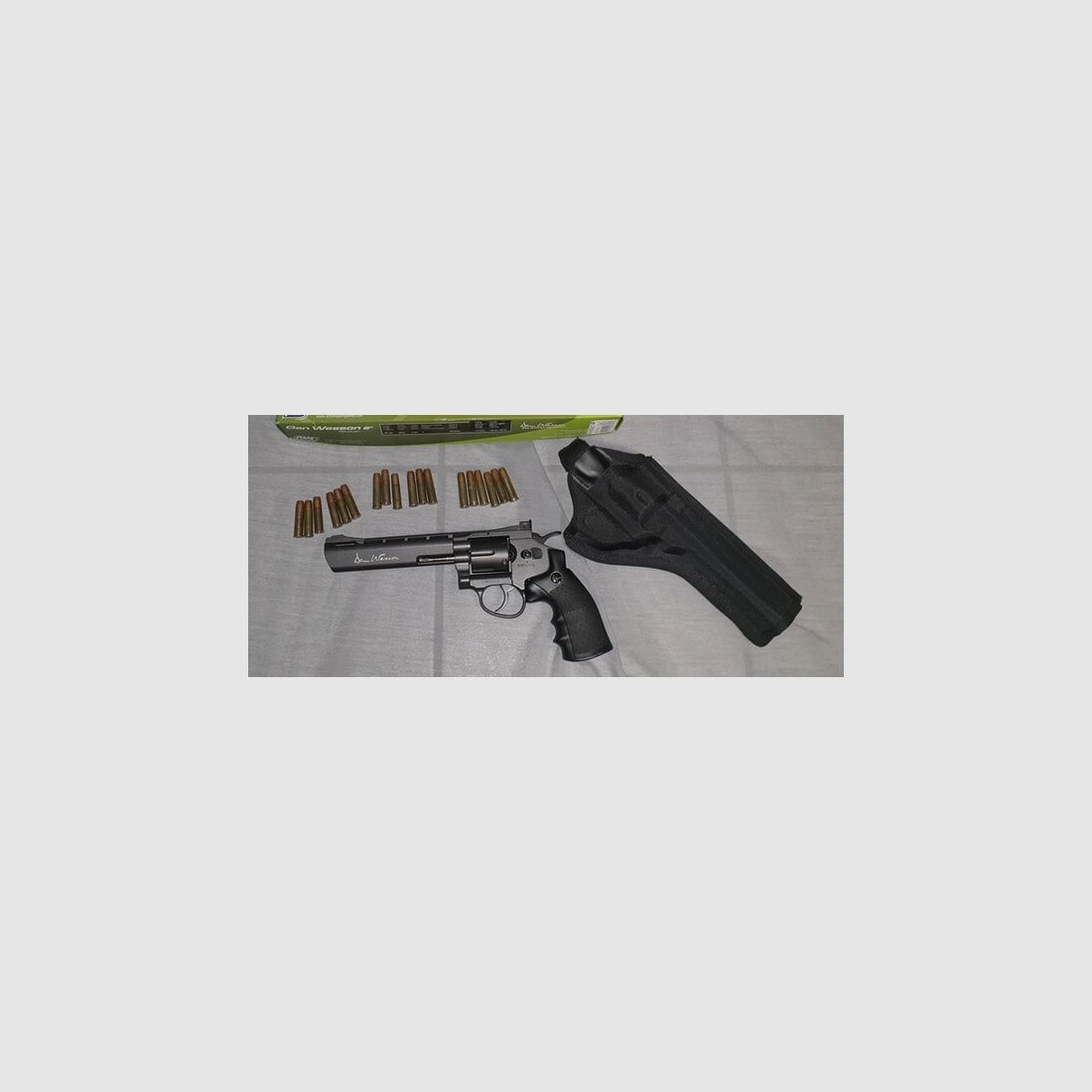 ASG Dan Wesson Revolver CO2 6mm BB 6Zoll 6" schwarz black