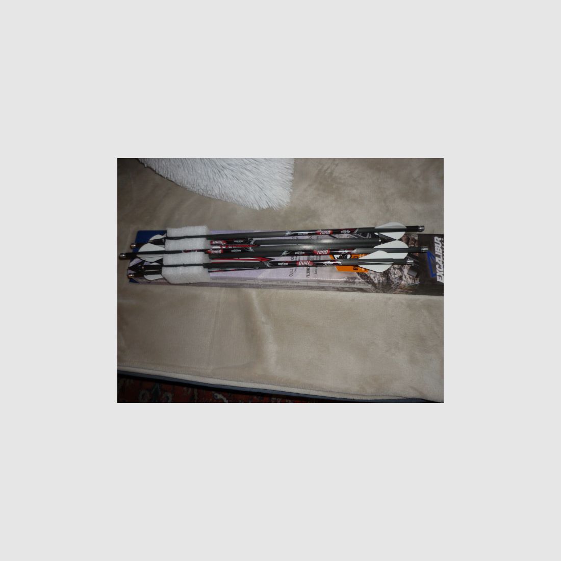 Excalibur pijlen 16,5 inch Rhino nock kruisboog 6 stuks nieuw