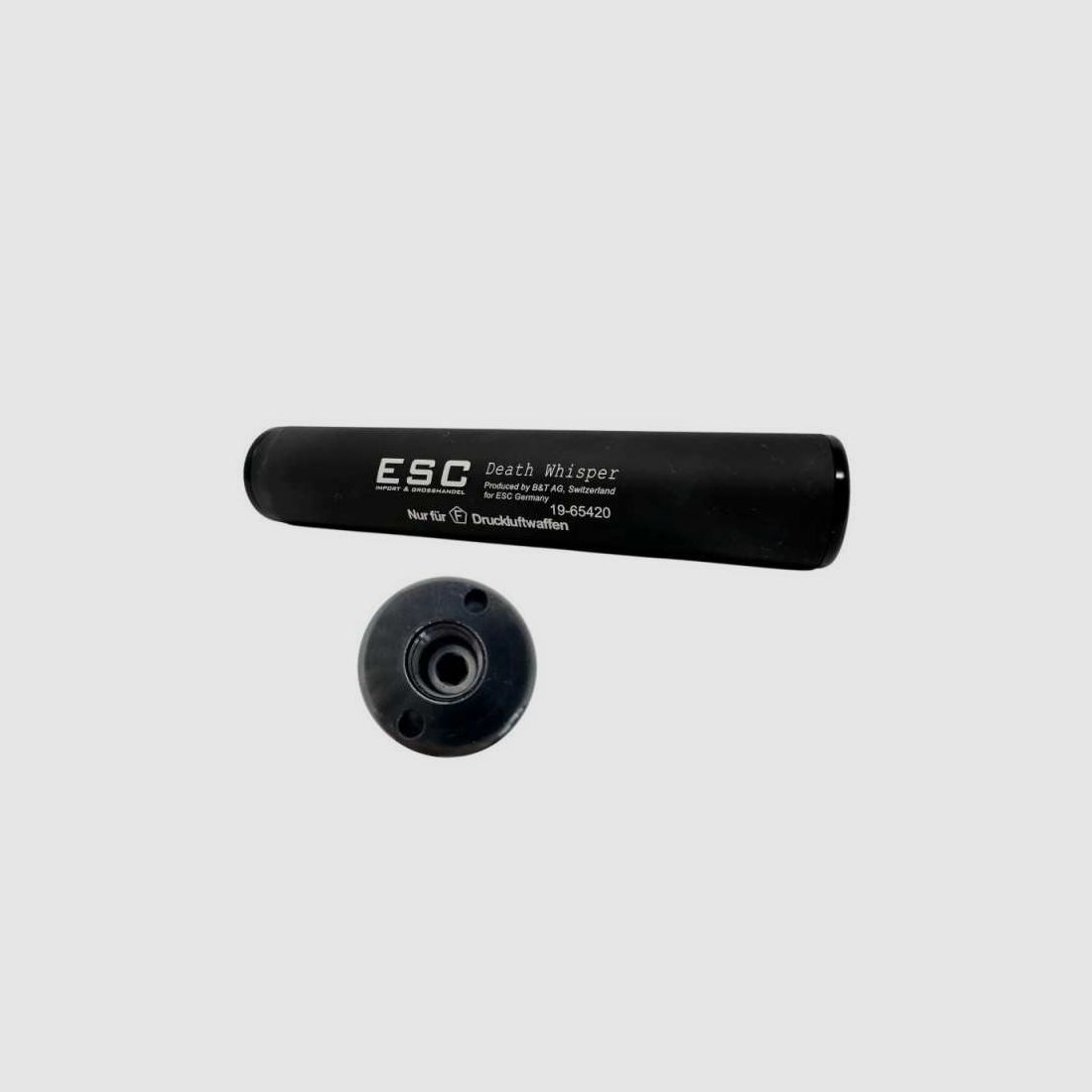 B&T Demper DEATH WISPER voor F-Luchtwapens Kaliber 4,5 mm (.177) tot 5,6 mm (.22)
