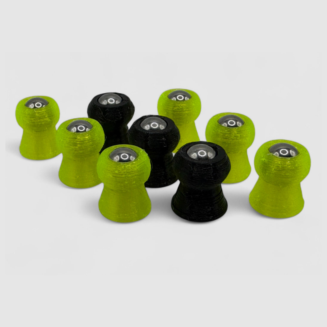 50x Diabolos échantillon, 9mm, CAL .357, réutilisable, AEA HP Max