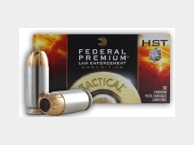 Federal Premium Personal Defense HST Law Enforcement 9mm Luger 124GR JHP 50 Patronen