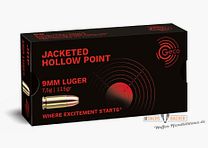 GECO 9 mm Luger JHP Jacketed Hollow Point 7,5g/115gr 50 cartouches