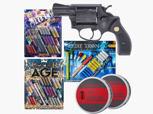 Set di revolver per fuochi d'artificio Smith & Wesson Chiefs Special a salve