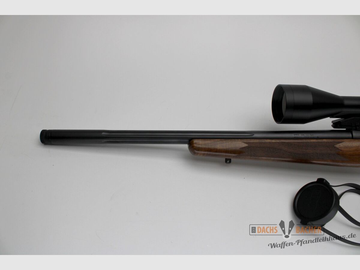 Rep. Büchse Sako 85 Varmint Kal. .222Rem kannelierter Lauf mit Dentler Meopta 3-12x56