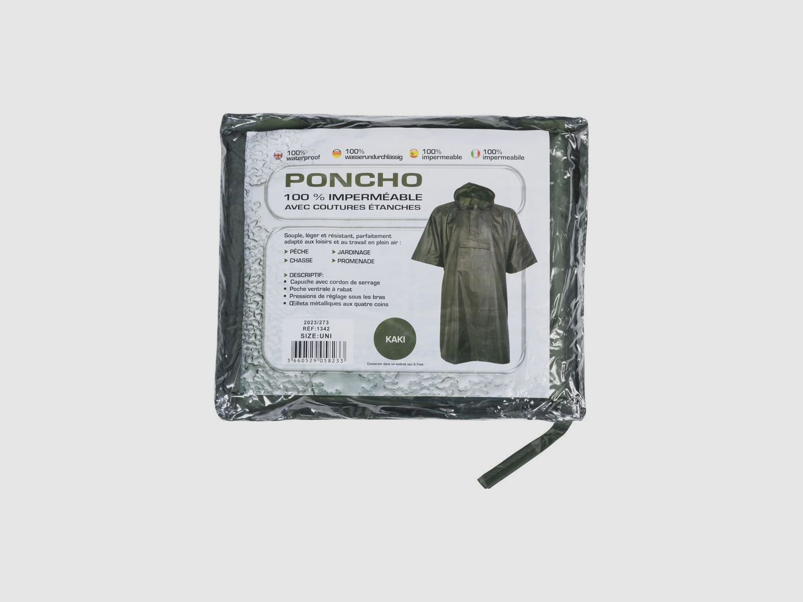Poncho de PERCUSIÓN