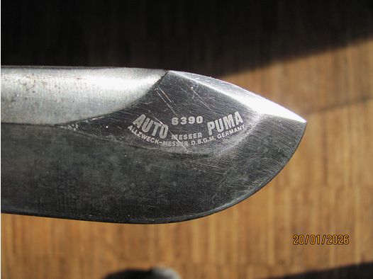 Original Puma Auto Messer 6390 - geführt, ohne Schäden #2