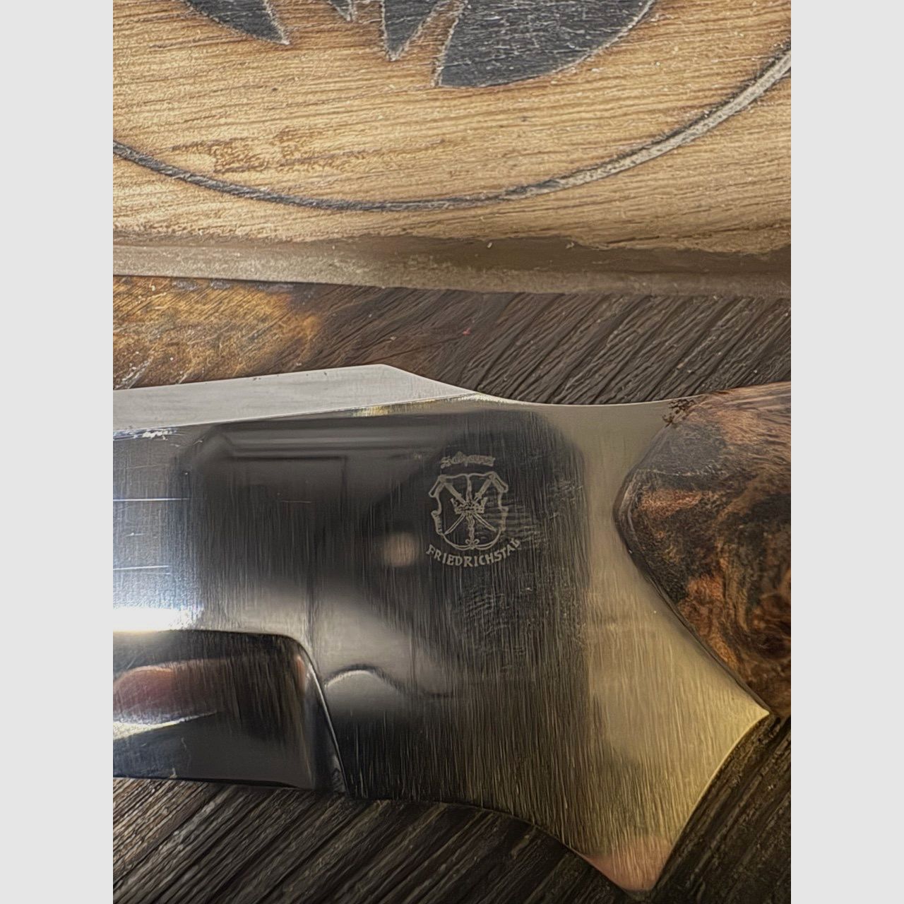 Handcrafted collector's knives BOA - Hunter Series, ATS-34 steel